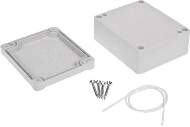 Produktbild: TRU COMPONENTS TC-7910704 Universal-Geh&auml;use 89 x 75 x 41 ABS Grau 1St.
