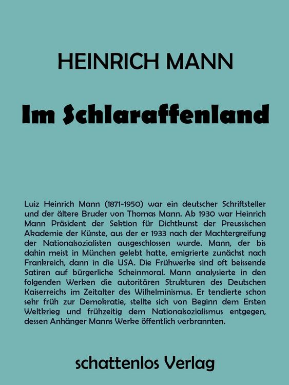 Produktbild: Im Schlaraffenland
