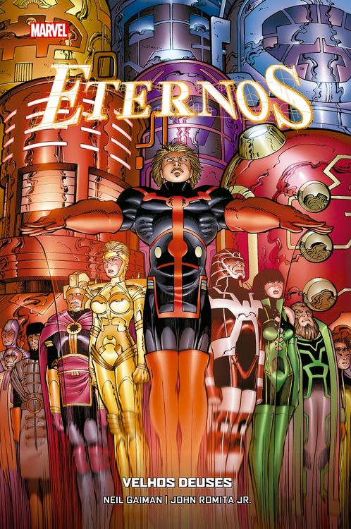 Produktbild: Os Eternos por Neil Gaiman e John Romita Jr.