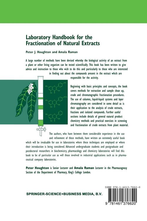 Produktbild: Laboratory Handbook for the Fractionation of Natural Extracts
