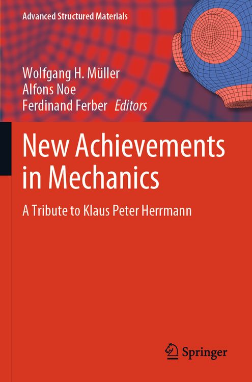 Produktbild: New Achievements in Mechanics