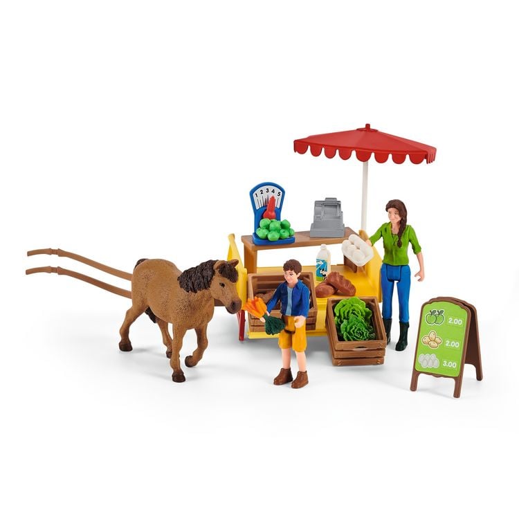 Produktbild: schleich&reg; 42528 Farm World Mobiler Farm Stand
