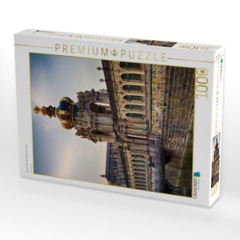 Produktbild: CALVENDO Puzzle Das Kronentor des Dresdner Zwingers | 1000 Teile Lege-Gr&ouml;&szlig;e 64x48cm Foto-Puzzle f&uuml;r gl&uuml;ckliche Stunden