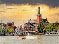 Produktbild: CALVENDO Puzzle Ostfriesland, Leer 1000 Teile Lege-Gr&ouml;&szlig;e 640 x 480 cm Foto-Puzzle Bild von Peter Roder