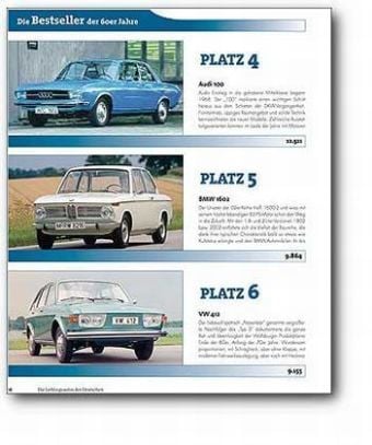 Produktbild: Die Lieblingsautos der Deutschen