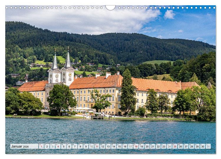 Produktbild: Magischer Tegernsee (Wandkalender 2026 DIN A3 quer), CALVENDO Monatskalender