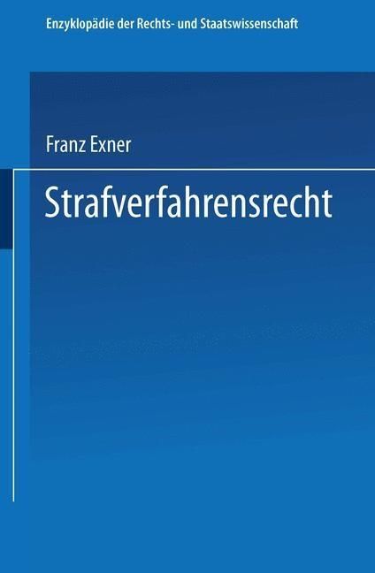 Produktbild: Strafverfahrensrecht