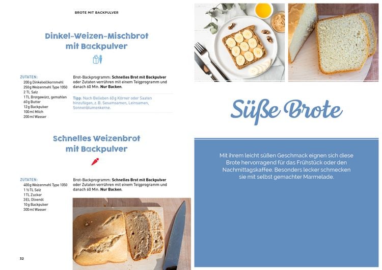 Produktbild: Brotbackautomat &ndash; Das Rezeptbuch