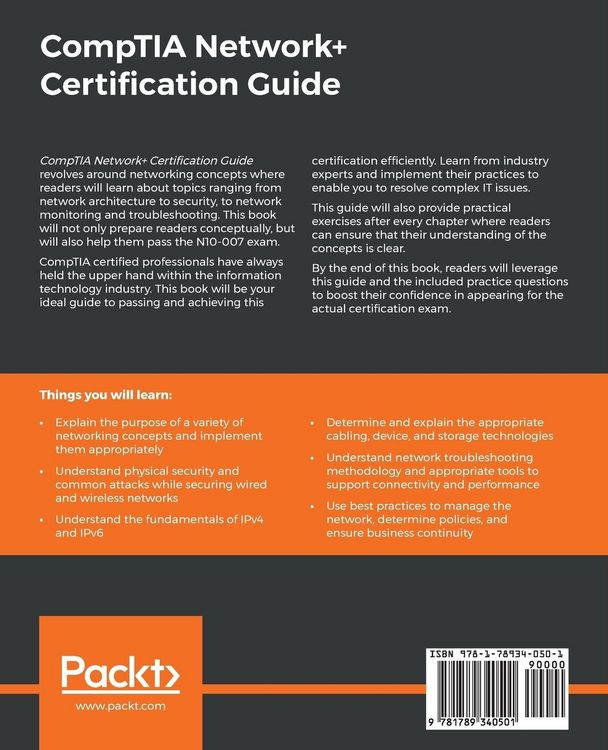 Produktbild: CompTIA Network+ Certification Guide