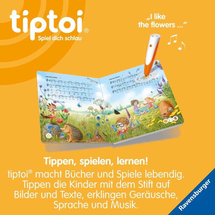 Produktbild: tiptoi&reg; Liederb&uuml;cher - Meine sch&ouml;nsten englischen Kinderlieder