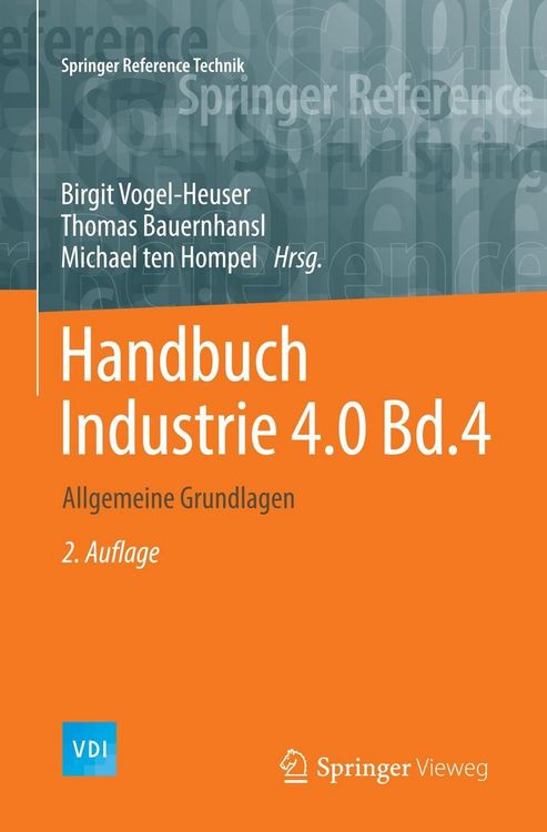 Produktbild: Handbuch Industrie 4.0 Bd.4