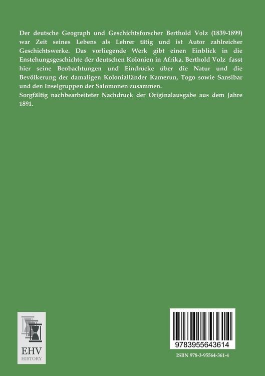 Produktbild: Unsere Kolonien: Land und Leute