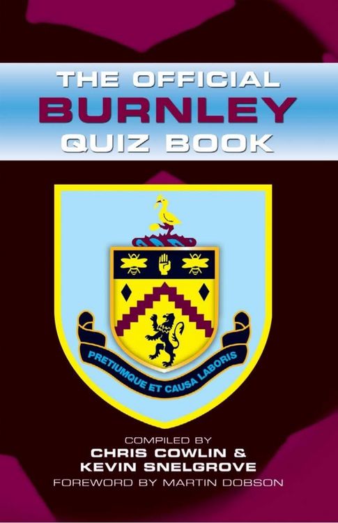 Produktbild: Official Burnley Quiz Book