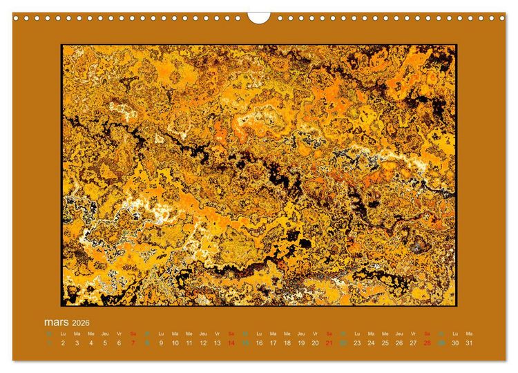 Produktbild: L'&acirc;me sauvage de l'abstrait (Calendrier mural 2026 DIN A3 vertical), CALVENDO calendrier mensuel