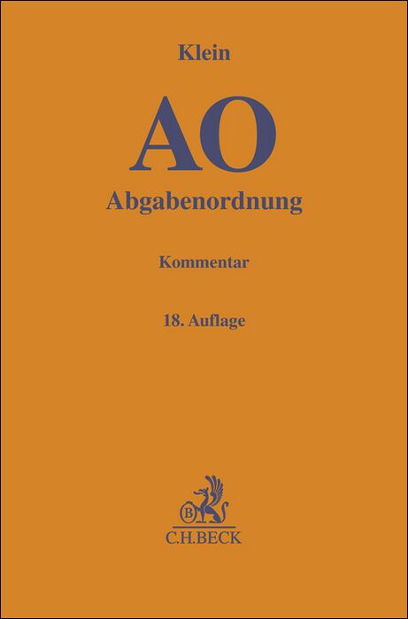 Produktbild: Abgabenordnung. AO