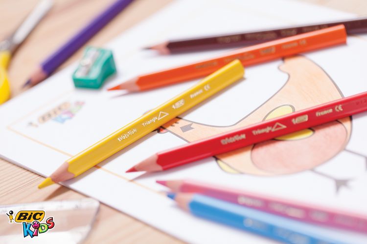 Produktbild: BIC Buntstifte KIDS Evolution Triangle 12er Set