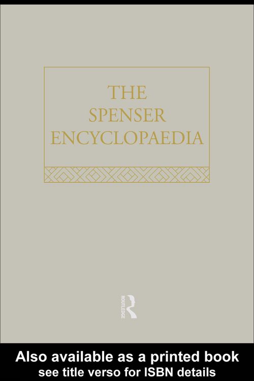 Produktbild: The Spenser Encyclopedia