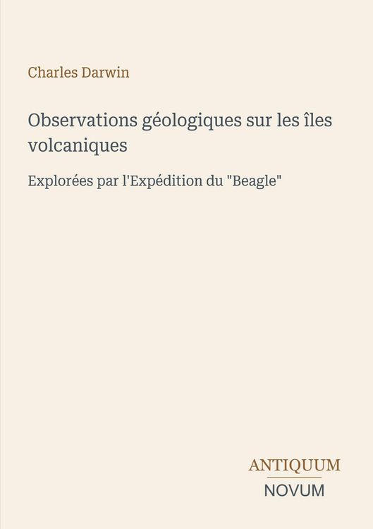 Produktbild: Observations g&eacute;ologiques sur les &icirc;les volcaniques