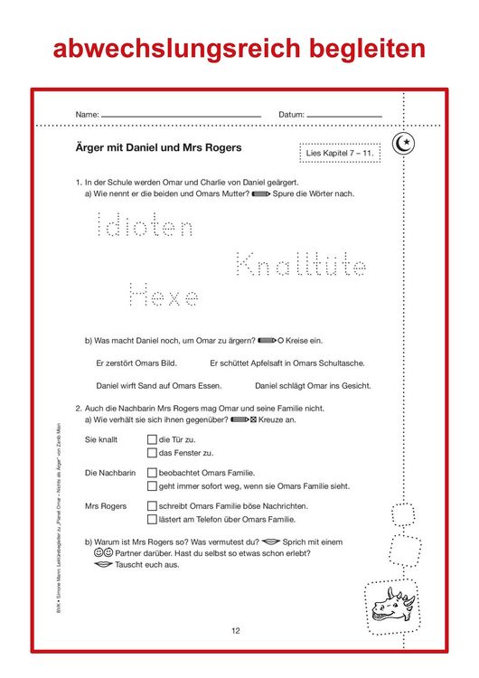 Produktbild: Lekt&uuml;rebegleiter &ndash; kompakt und differenziert: Planet Omar &ndash; Nichts als &Auml;rger