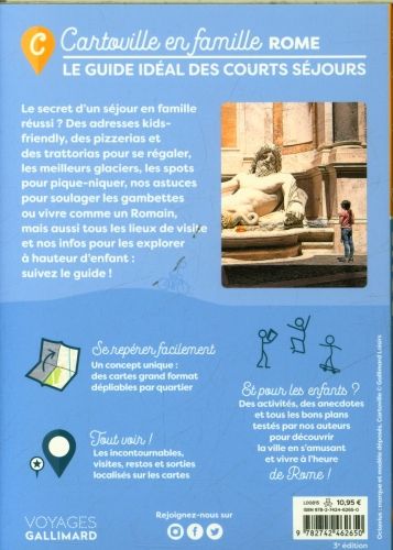 Produktbild: Rome en famille -ancienne &eacute;dition-