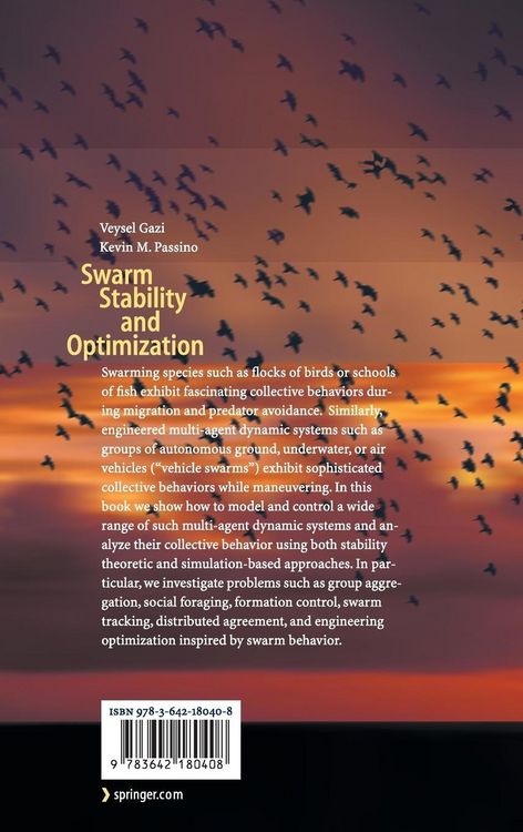 Produktbild: Swarm Stability and Optimization