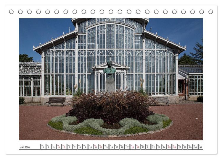Produktbild: Helsinki - Die wei&szlig;e Stadt des Nordens (Tischkalender 2026 DIN A5 quer), CALVENDO Monatskalender