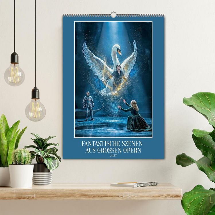 Produktbild: Fantastische Szenen aus gro&szlig;en Opern (Wandkalender 2027 DIN A2 hoch), CALVENDO Monatskalender