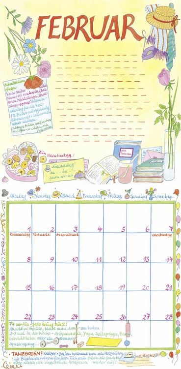 Produktbild: Kohwagner Merkkalender Mein buntes Jahr