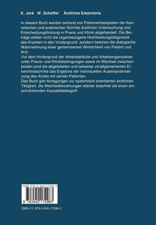 Produktbild: &Auml;rztliche Erkenntnis