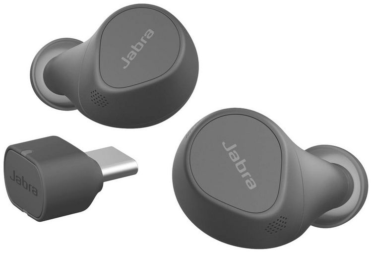 Produktbild: Jabra Evolve2 Buds In Ear Kopfhörer Bluetooth® Stereo Schwarz Mikrofon-Rauschunterdrückung, Noise Cancelling Ladecase, Mikrofon-Stummschaltung