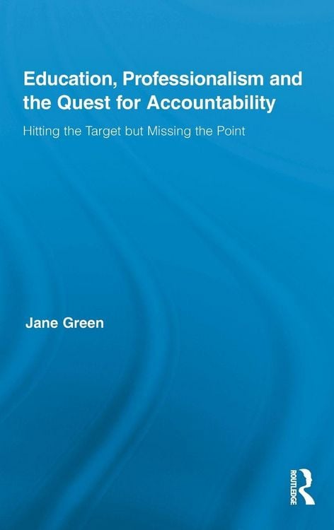 Produktbild: Education, Professionalism, and the Quest for Accountability