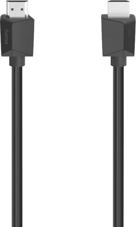 Produktbild: Hama HDMI Anschlusskabel HDMI-A Stecker, HDMI-A Stecker 1.50 m Schwarz 00200702 4K UHD HDMI-Kabel