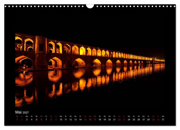 Produktbild: M&auml;rchenhaftes Persien - Weltkulturerbe und klassische H&ouml;hepunkte (Wandkalender 2027 DIN A3 quer), CALVENDO Monatskalender