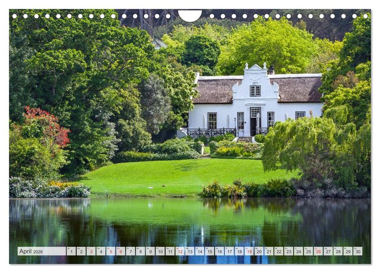 Produktbild: Weing&uuml;ter S&uuml;dafrikas, Weinarchitektur zwischen Tradition und Moderne (Wandkalender 2026 DIN A4 quer), CALVENDO Monatskalender