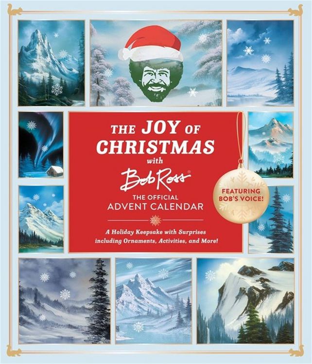 Produktbild: The Joy of Christmas with Bob Ross: The Official Advent Calendar (Featuring Bob's Voice!)