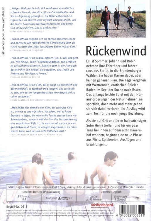 Produktbild: R&uuml;ckenwind