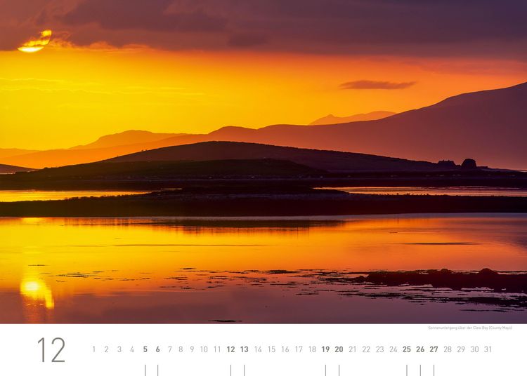 Produktbild: Irland Exklusivkalender 2026