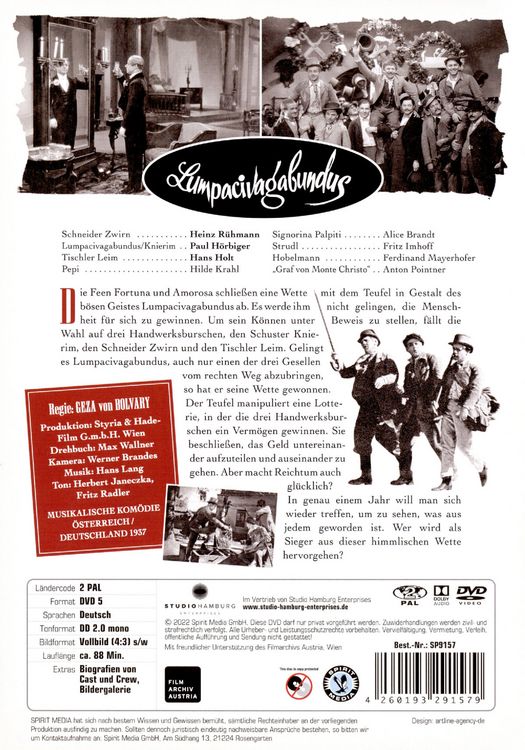 Produktbild: Lumpacivagabundus (Sch&auml;tze des deutschen Tonfilms)