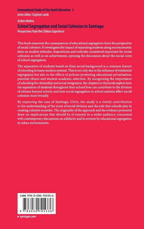 Produktbild: School Segregation and Social Cohesion in Santiago