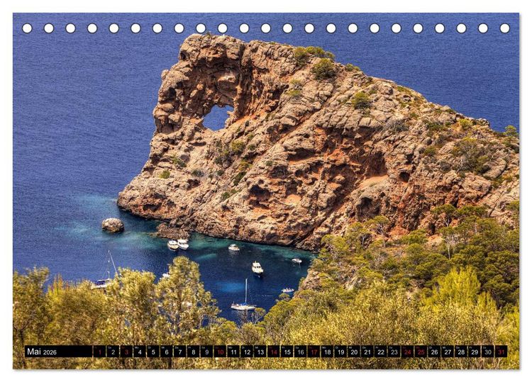 Produktbild: Mallorca - Jenseits des Mainstreams (Tischkalender 2026 DIN A5 quer), CALVENDO Monatskalender