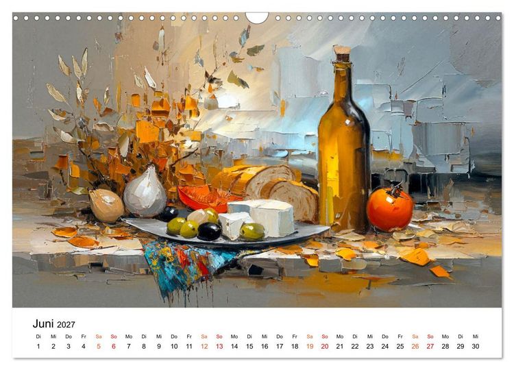Produktbild: K&uuml;chen Poesie (Wandkalender 2027 DIN A3 quer), CALVENDO Monatskalender