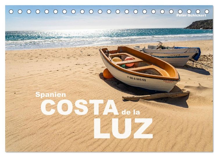 Produktbild: Spanien - Costa de la Luz (Tischkalender 2026 DIN A5 quer), CALVENDO Monatskalender