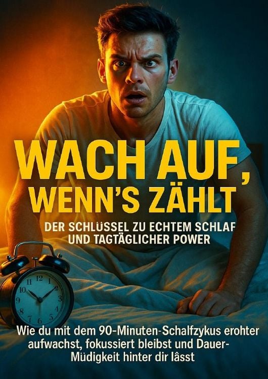 Produktbild: Wach auf, wenn's z&auml;hlt: Der Schl&uuml;ssel zu echtem Schlaf und tagt&auml;glicher Power