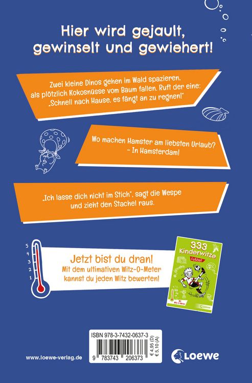 Produktbild: 333 Kinderwitze - Tiere