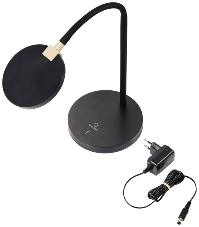 Produktbild: Renkforce RF-5734674 Schreibtischleuchte 4.3W Schwarz