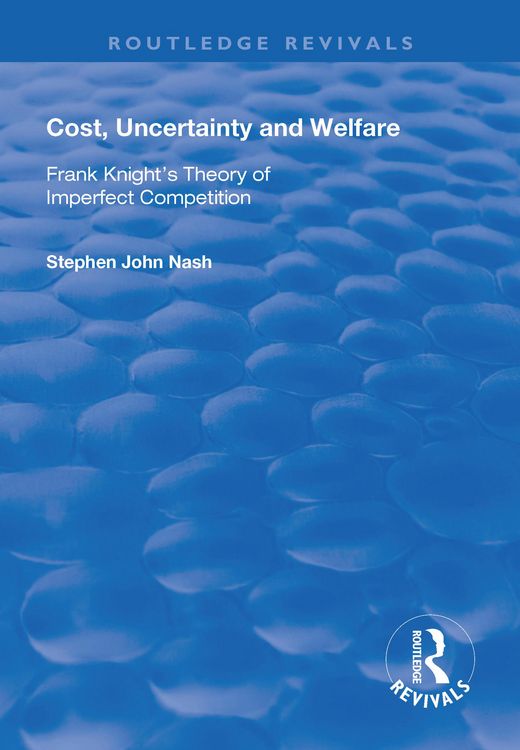 Produktbild: Cost, Uncertainty and Welfare
