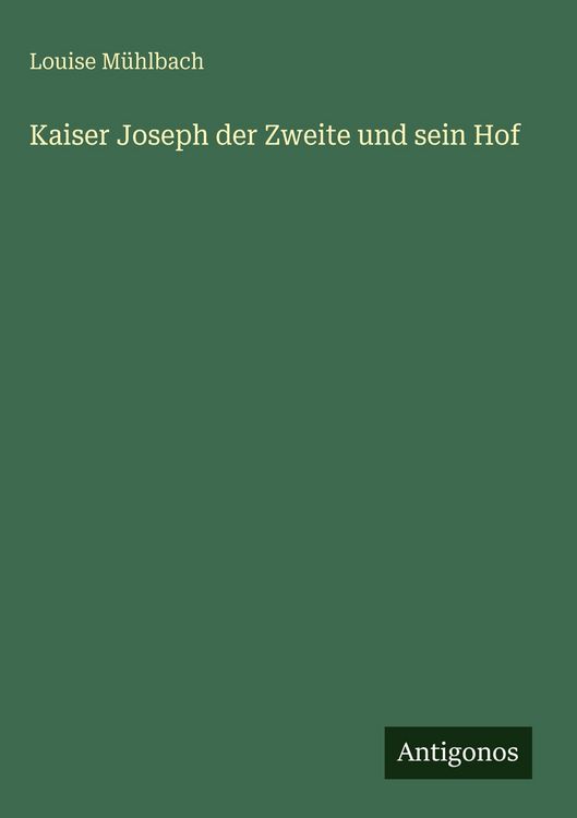 Produktbild: Kaiser Joseph der Zweite und sein Hof
