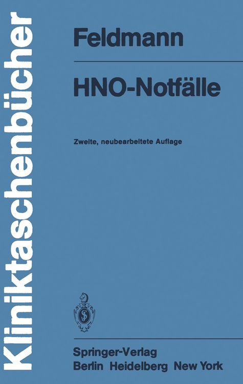Produktbild: HNO-Notf&auml;lle