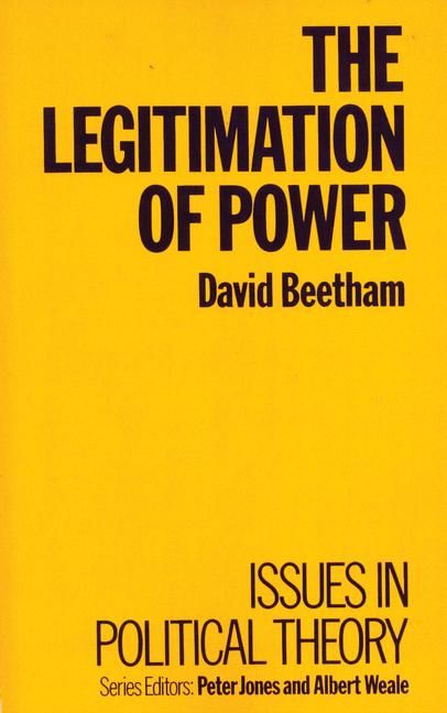 Produktbild: The Legitimation of Power