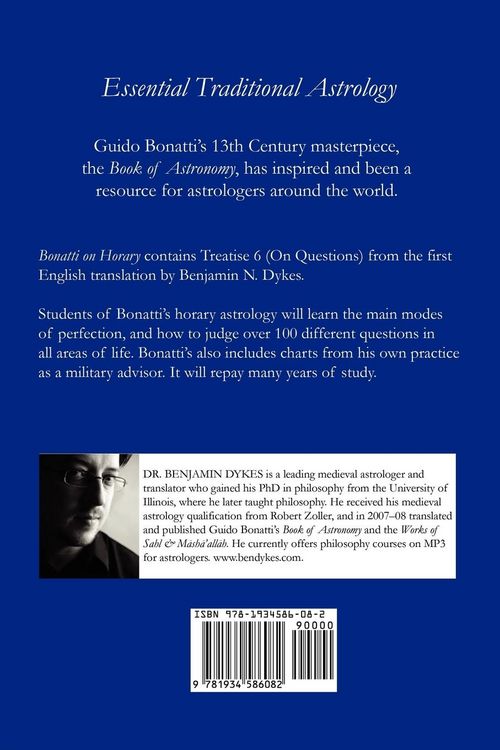 Produktbild: Bonatti on Horary